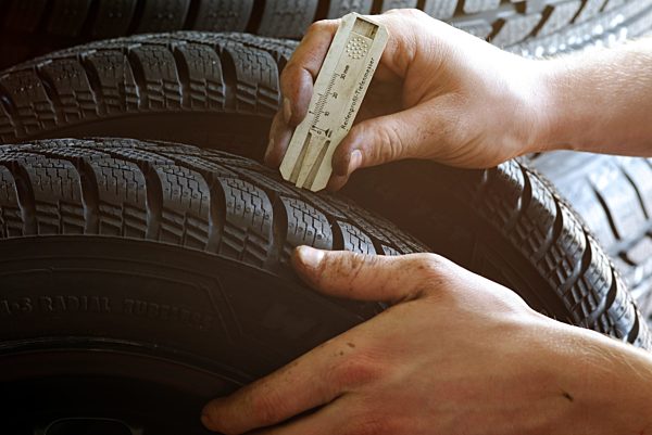 Reifenprofilmessung: Winterreifen