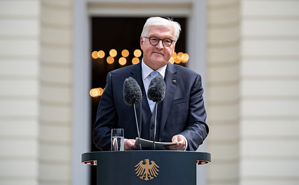 70 Jahre Grundgesetz - Kaffeetafel beim Bundespräsidenten