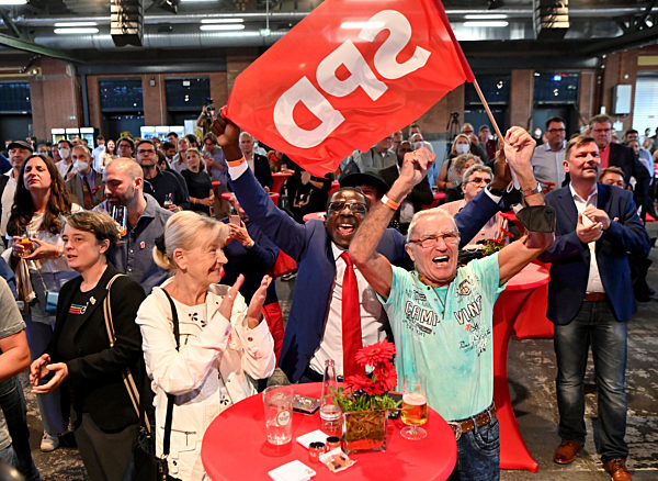 Wahl zum Abgeordnetenhaus - SPD Wahlparty