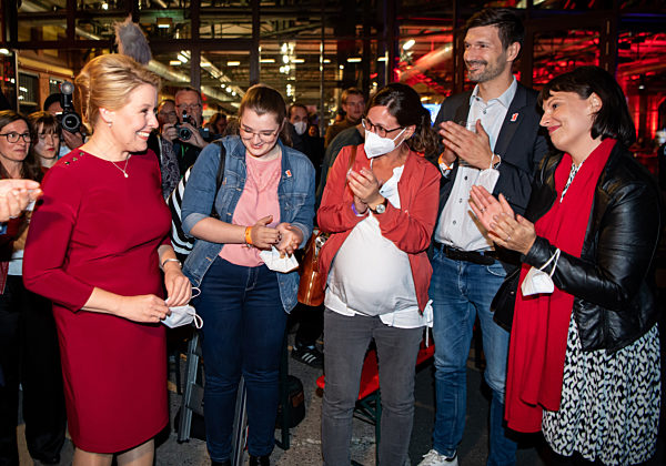 Wahl zum Abgeordnetenhaus - SPD Wahlparty