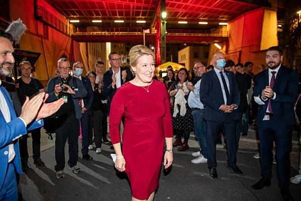 Wahl zum Abgeordnetenhaus - SPD Wahlparty