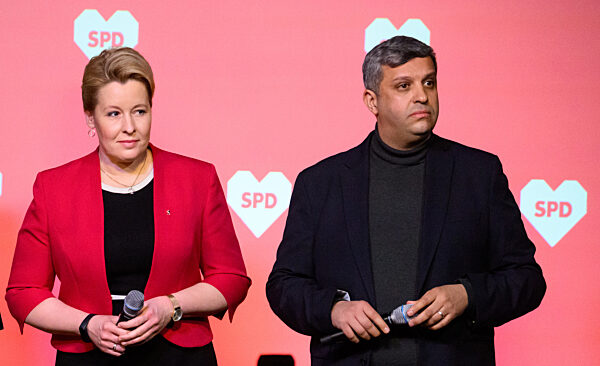 Wiederholungswahl Berlin - Wahlparty SPD