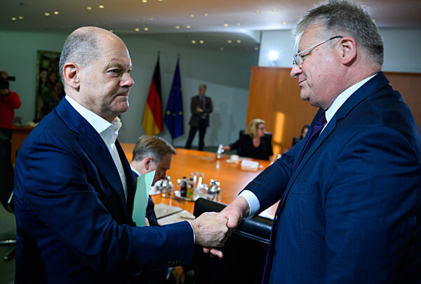 Sitzung des Sicherheitskabinetts der Bundesregierung