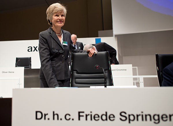 Hauptversammlung Axel Springer SE