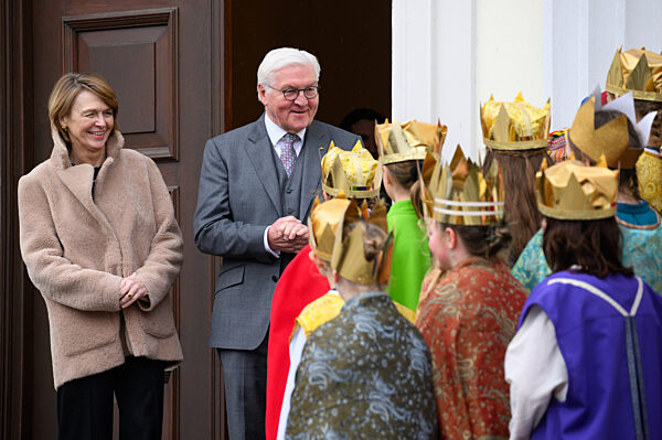 Sternsinger beim Bundespräsidenten