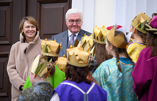 Sternsinger beim Bundespräsidenten