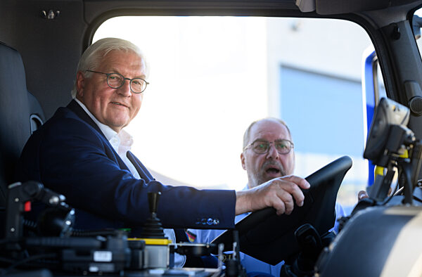 "Ortszeit Deutschland" - Bundespräsident in Neuruppin