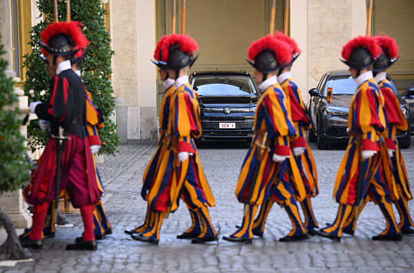 Bundespräsident Steinmeier in Vatikanstadt