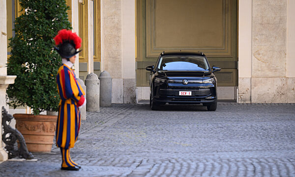 Bundespräsident Steinmeier in Vatikanstadt