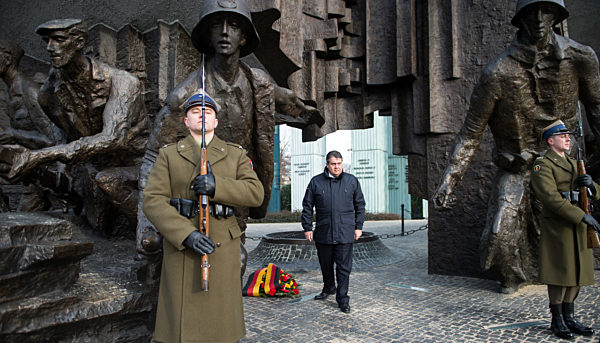 Bundeswirtschaftsminister Sigmar Gabriel in Polen