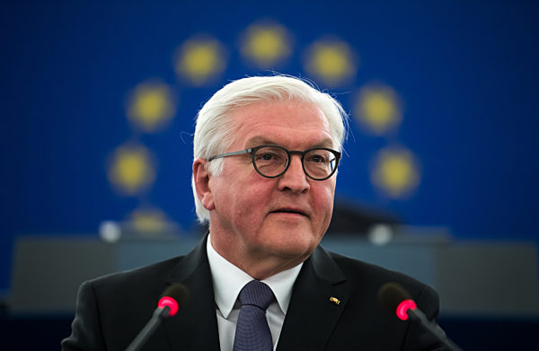 Bundespräsident Steinmeier besucht EU-Parlament