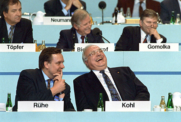 CDU party conference 1991 in Dresden