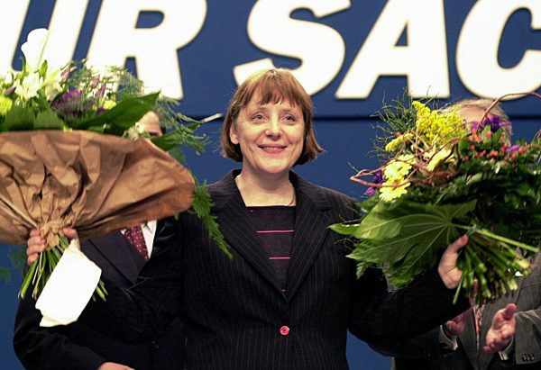 Angela Merkel is new CDU chair woman
