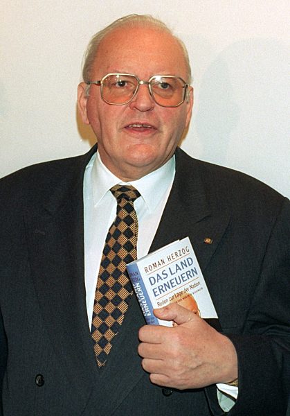 Präsident Herzog stellt Buch mit seinen Reden vor