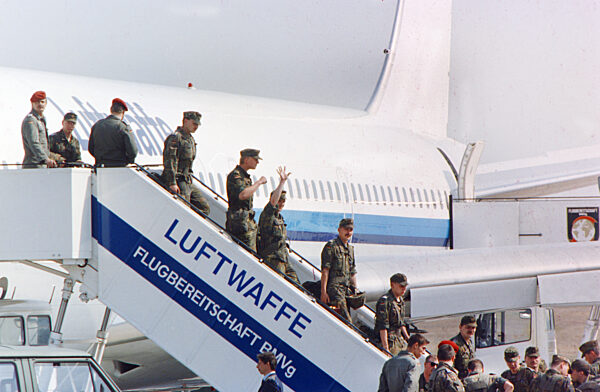 Deutsche IFOR-Soldaten aus Ex-Jugoslawien zurückgekehrt