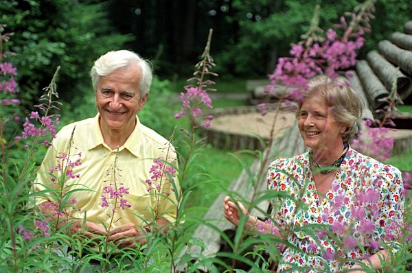 Richard und Marianne von Weizsäcker im Urlaub