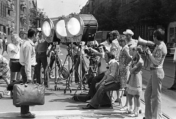 DDR - Dreharbeiten an der Schönhauser