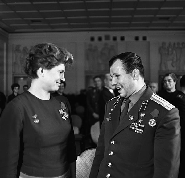DDR - Besuch Tereschkowa und Gagarin