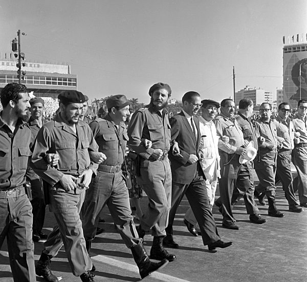 Historical Cuba - Dorticos and Castro