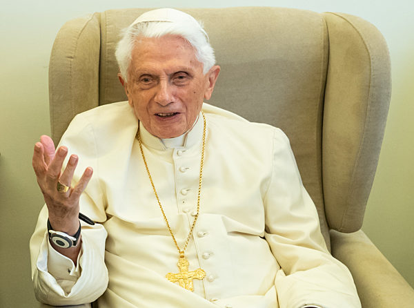 Der emeritierte Papst Benedikt XVI