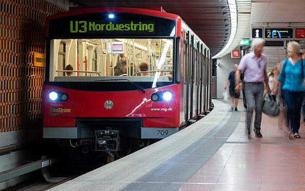 Fahrerlose U-Bahn in Nürnberg