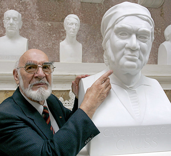 Büste des Mathematikers Gauß in der Walhalla
