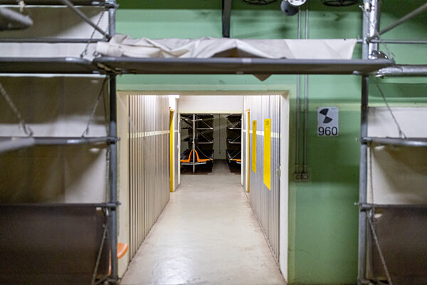 Atombunker unter dem Hauptbahnhof Nünrberg