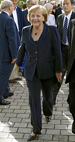 Bayreuther Festspiele - Bundeskanzlerin Merkel