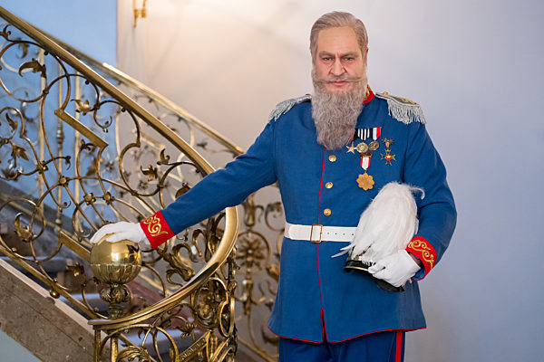 "Fastnacht in Franken" - Söder in der Maske