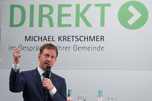 Bürgergespräch mit Sachsens Ministerpräsident Kretschmer