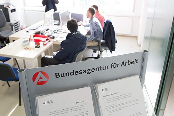 Bundesagentur für Arbeit in Erstaufnahmestelle