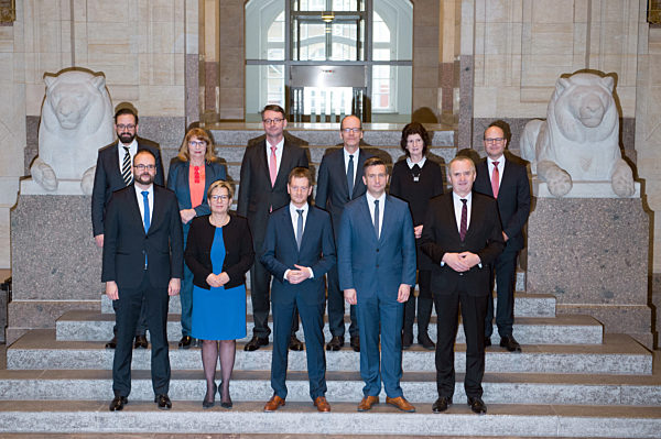 Neues Kabinett in Sachsen