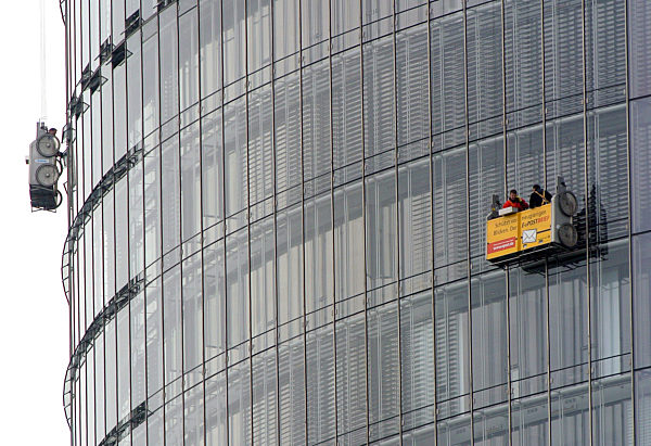 Sehr luftiger Arbeitsplatz