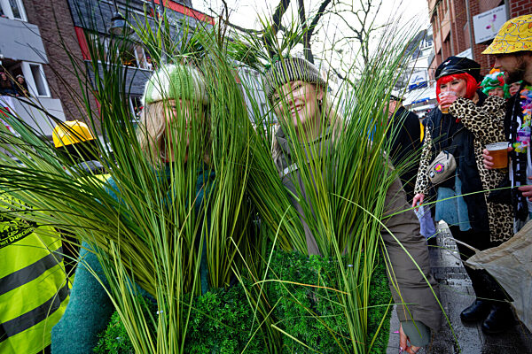 Rosenmontag am Rhein