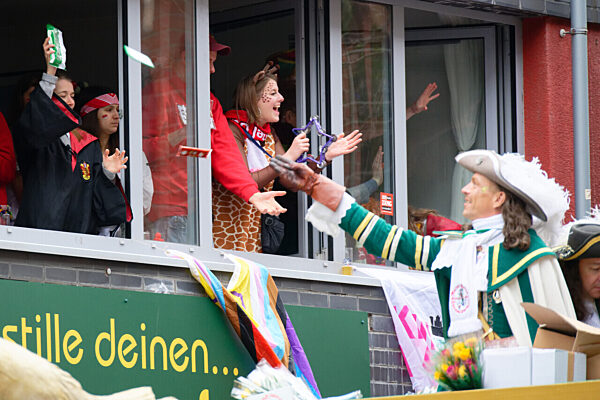 Rosenmontag am Rhein - Köln