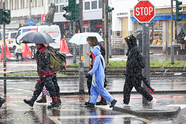 Rosenmontag am Rhein - Köln