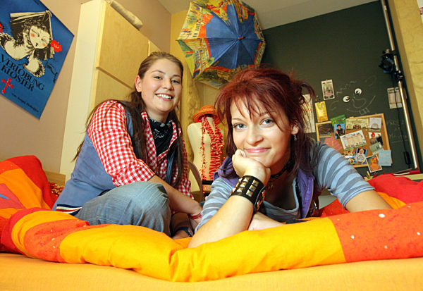 Dreharbeiten zu Kinderserie "Schloß Einstein"