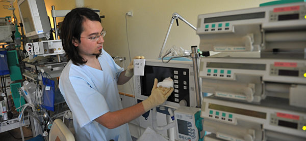 Zivildienstleistende am Universitätsklinikum