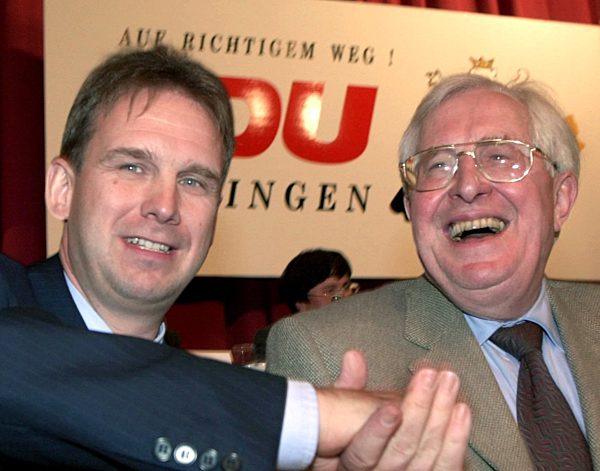 Althaus neuer CDU-Chef Thüringens