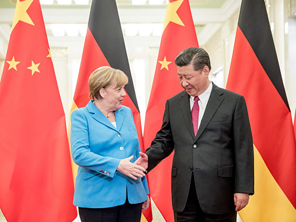 Merkel in China