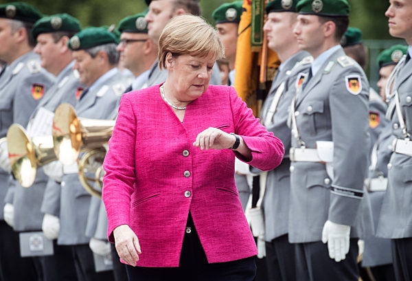 Merkel empfängt spanischen Regierungschef Sanchez