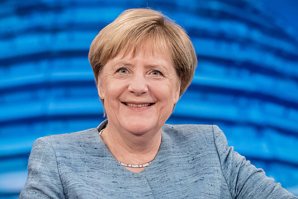 Angela Merkel im Sommer Interview