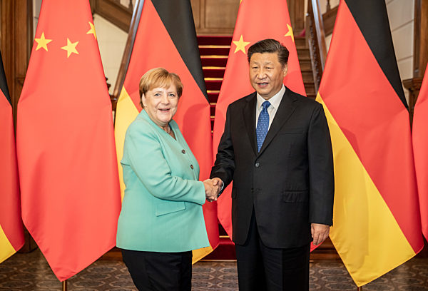 Bundeskanzlerin Merkel in China