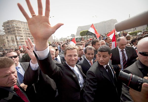 Außenminister Guido Westerwelle besucht Ägypten
