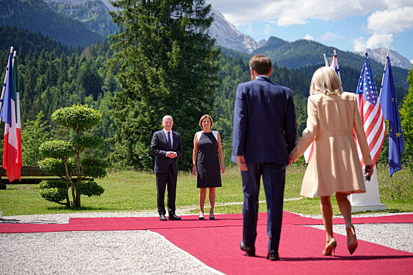 G7-Gipfel 2022 - Begrüßung