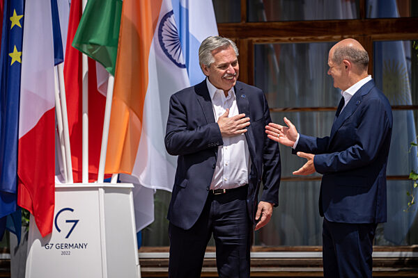 G7-Gipfel - Outreach-Treffen