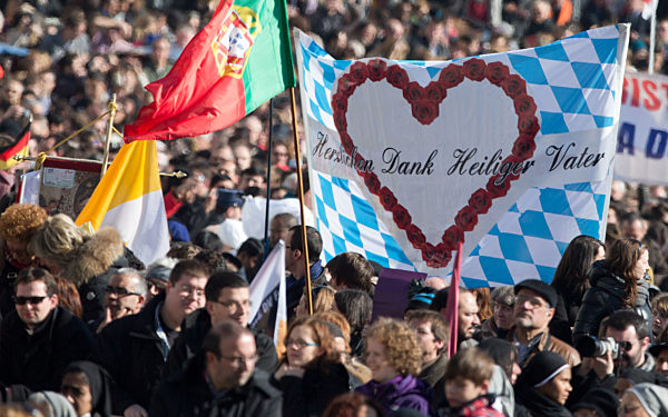 Abschied von Papst Benedikt XVI.