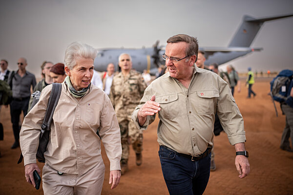 Verteidigungsminister Pistorius in Mali