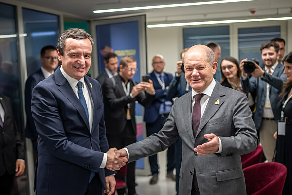 Kanzler Scholz beim Westbalkan-Gipfel