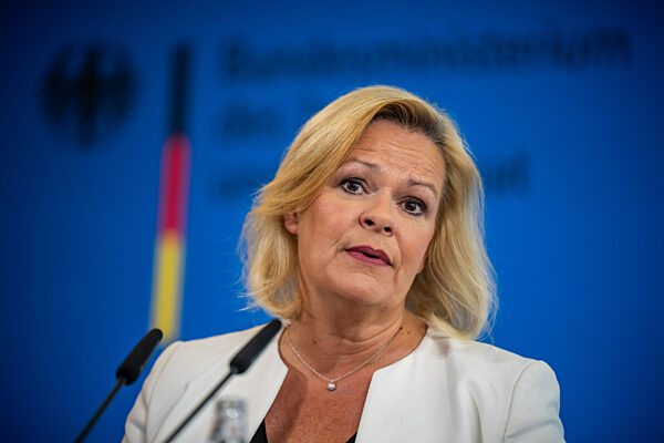 Faeser zu Gesetzesänderungen